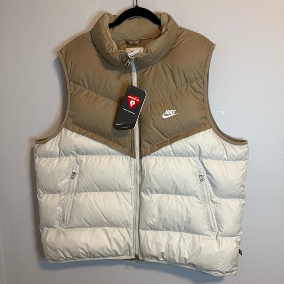 nike cream puffer